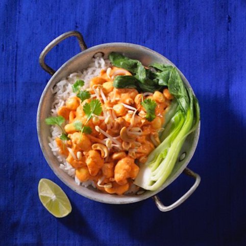 Kruidige curry met lupine van Hollandse bodem