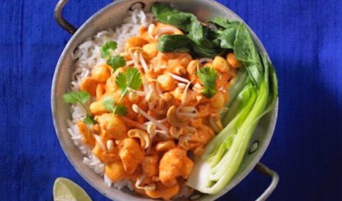 Kruidige curry met lupine van Hollandse bodem